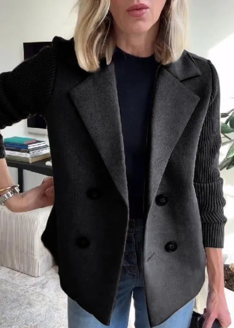 Blazer de manga de punto