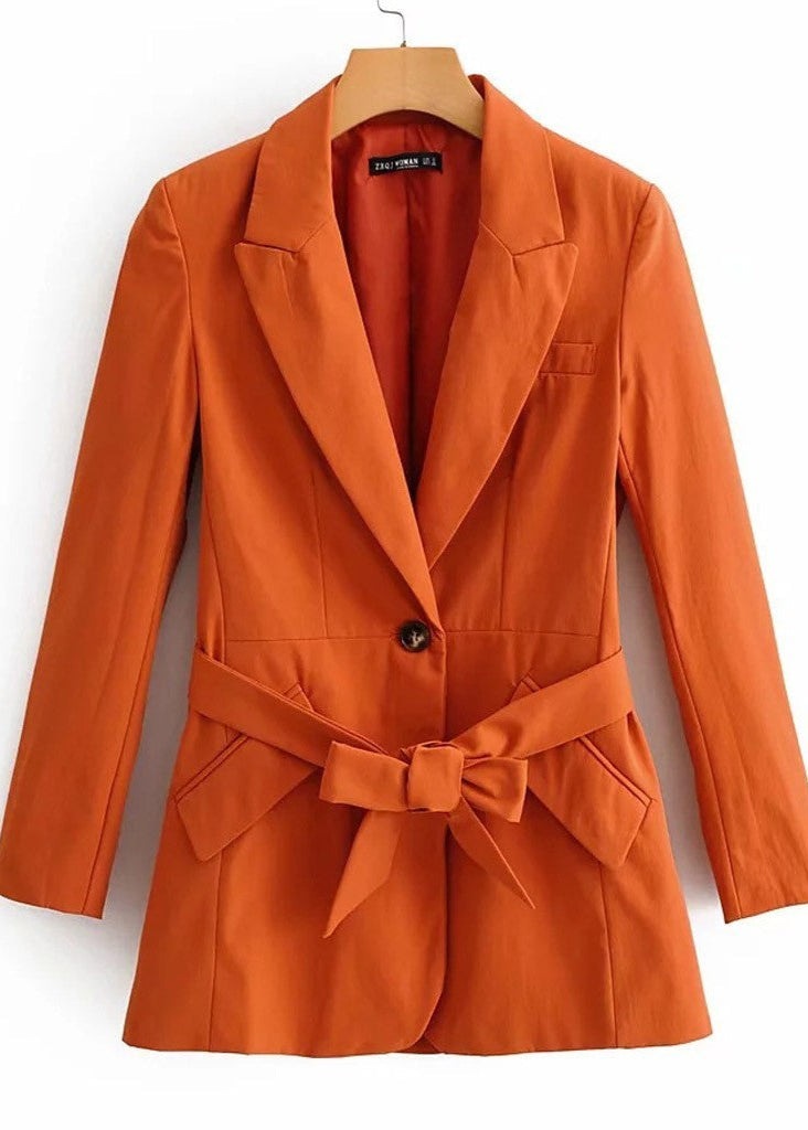 Blazer de manga larga