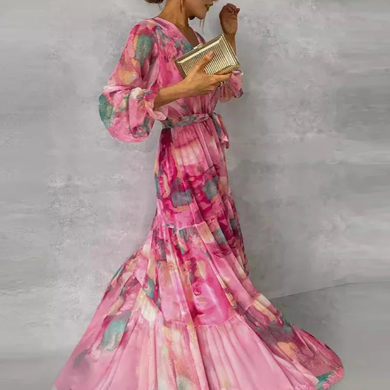 Sofia | Elegante vestido estampado floral