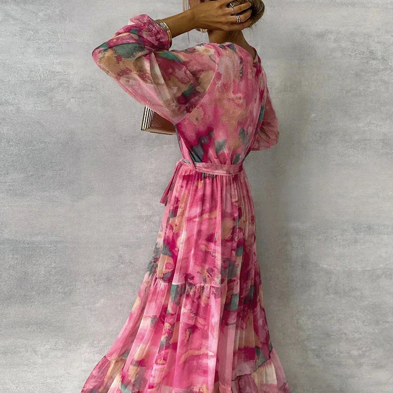 Sofia | Elegante vestido estampado floral