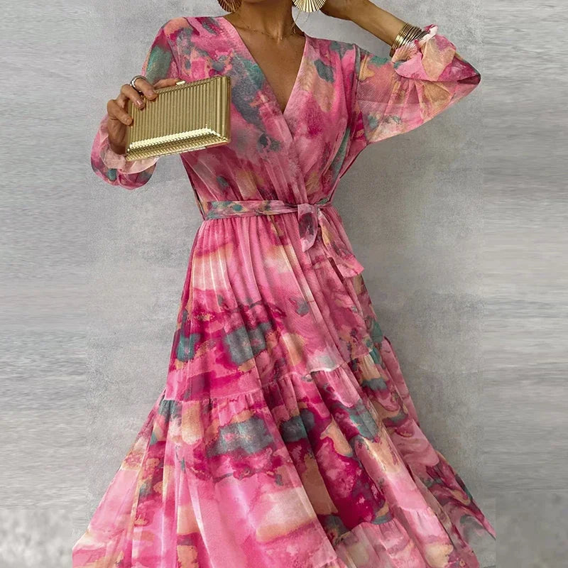 Sofia | Elegante vestido estampado floral