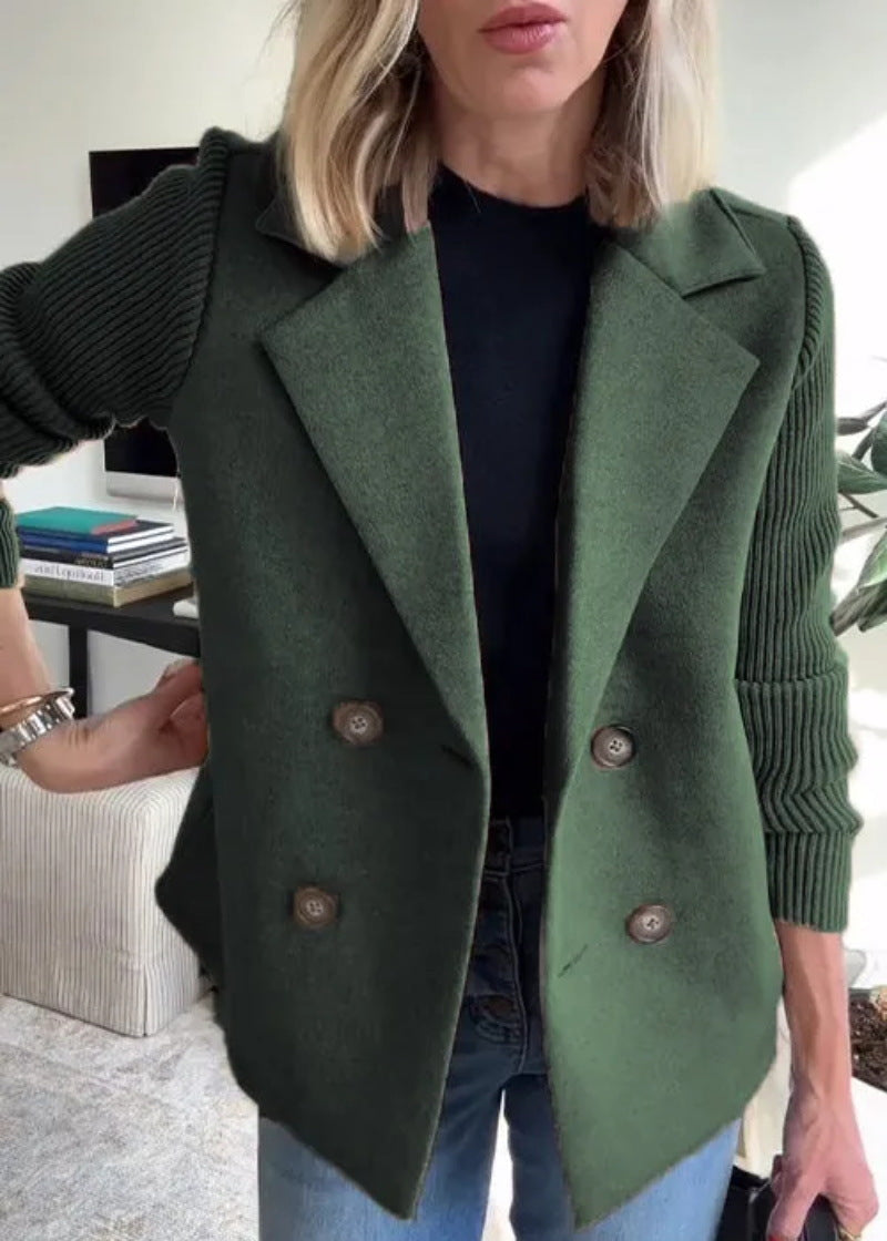 Blazer de manga de punto