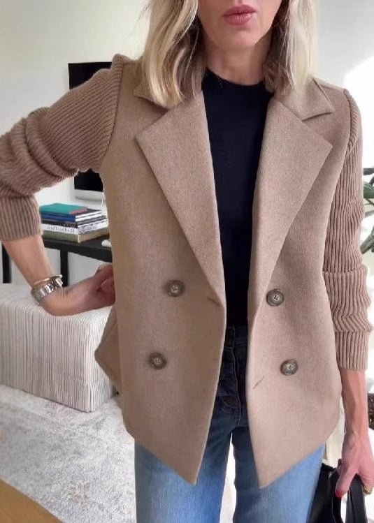 Blazer de manga de punto
